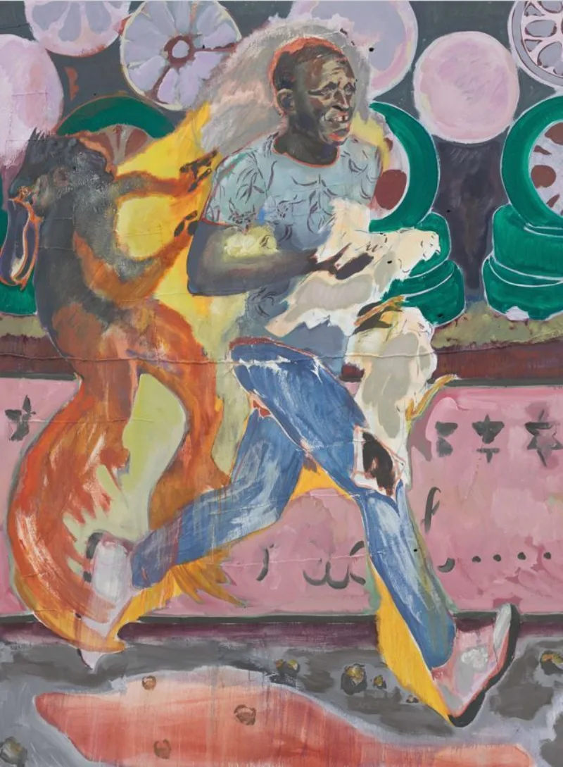 Michael Armitage, The Chicken Thief, 2019 © Michael Armitage. Photo © White Cube (Theo Christelis)