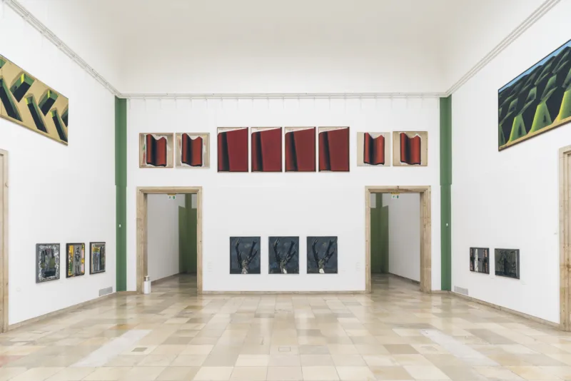 Markus Lüpertz. Über die Kunst zum Bild, Exhibition view, Haus der Kunst 2019, © VG Bild-Kunst, Bonn 2019, Photo: Maximilian Geuter