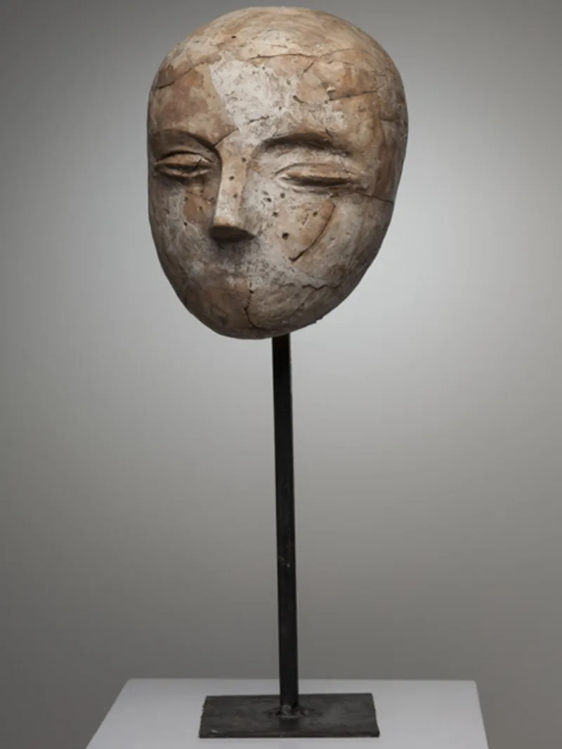 Ivan Kožarić, Glava djevojčice [Girl’s Head], 1956, courtesy of the Museum of Contemporary Art Zagreb – MSU Zagreb © Ivan Kožarić, photo Boris Cvjetanović