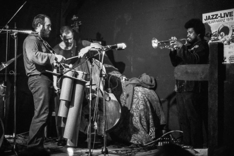 Africa Djolé, Workshop Free Music, 1984 © Dagmar Gebers/FMP-Publishing. Photo: Dagmar Gebers