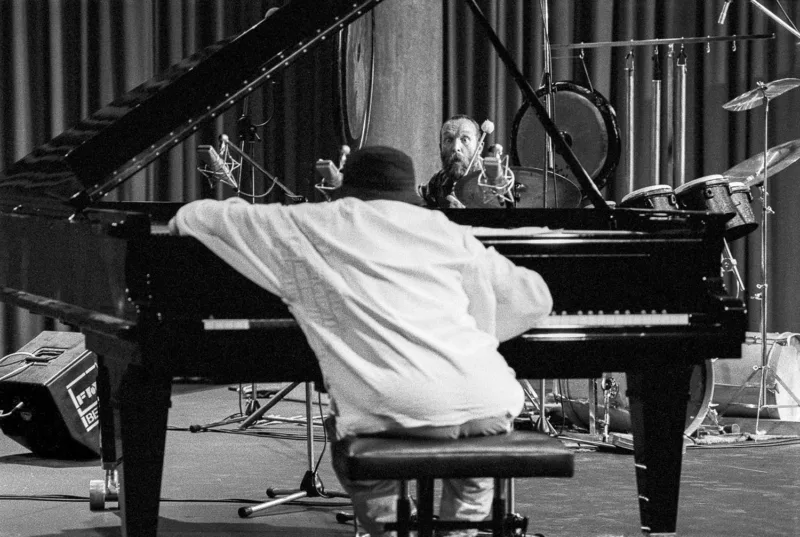 Cecil Taylor: p, Günter „Baby“ Sommer: dr, Improvised Music II, 1988 © Dagmar Gebers/FMP-Publishing. Photo: Dagmar Gebers