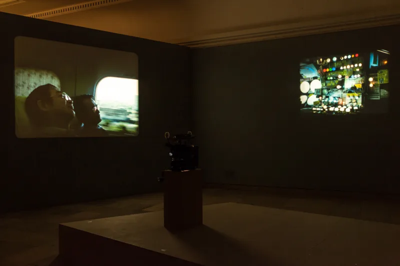 João Maria Gusmão & Pedro Paiva. Installation view, Haus der Kunst, 2016. Photo: Maximilian Geuter