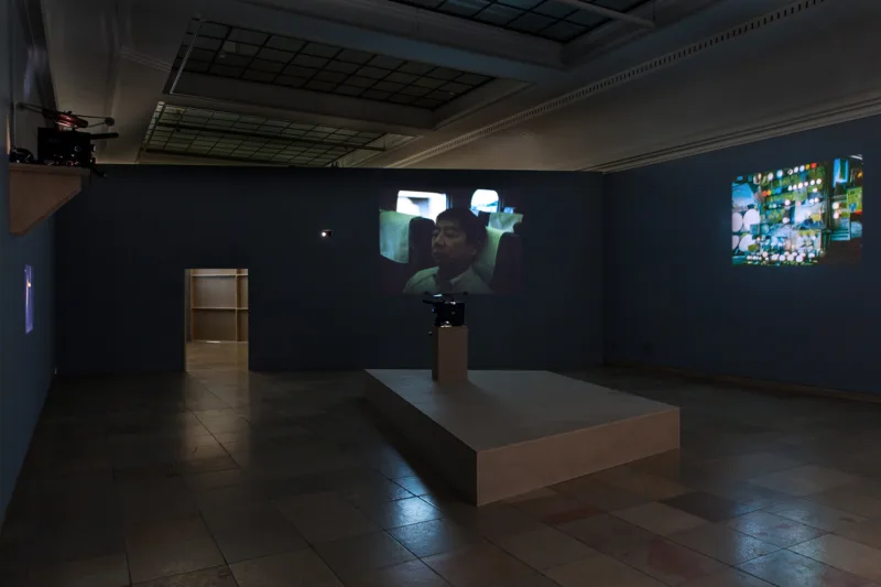 João Maria Gusmão & Pedro Paiva. Installation view, Haus der Kunst, 2016. Photo: Maximilian Geuter