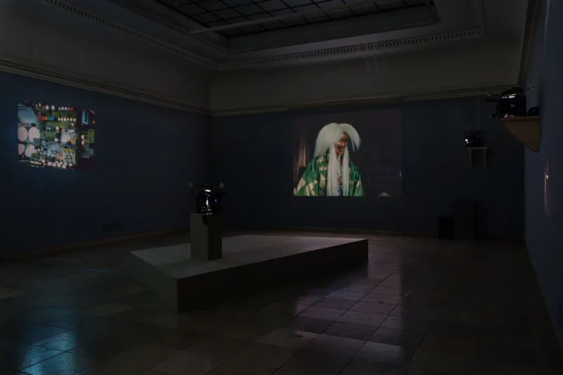 João Maria Gusmão & Pedro Paiva. Installation view, Haus der Kunst, 2016. Photo: Maximilian Geuter