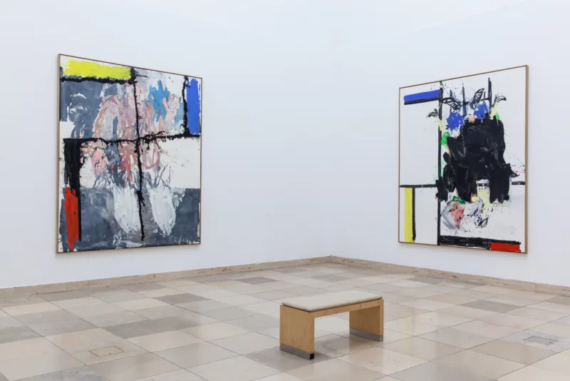 Georg Baselitz, installation view Haus der Kunst, 2014, photo: Max Geuter