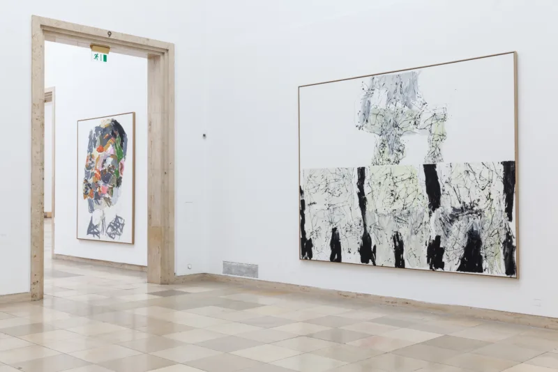 Georg Baselitz, installation view Haus der Kunst, 2014, photo: Max Geuter