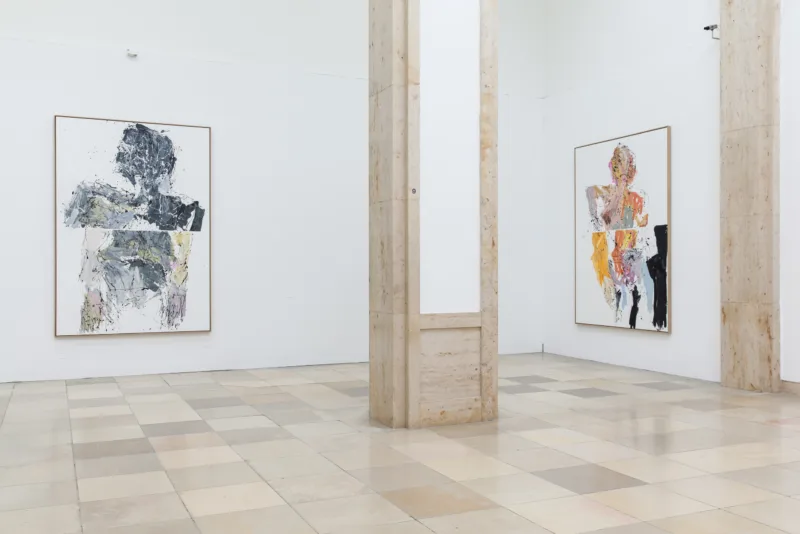 Georg Baselitz, installation view Haus der Kunst, 2014, photo: Max Geuter