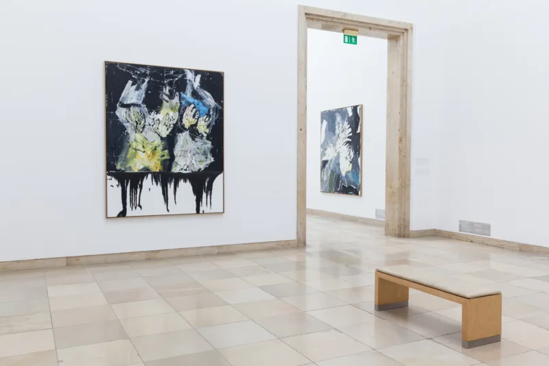 Georg Baselitz, installation view Haus der Kunst, 2014, photo: Max Geuter