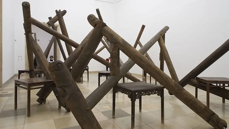 Ai Weiwei, Installationsansicht, Haus der Kunst 2009, Foto Wilfried Petzi