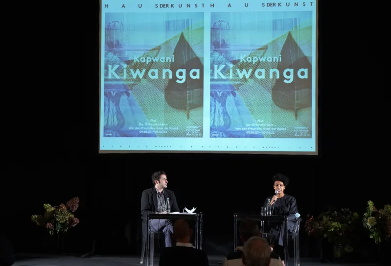 Eröffnung Kapwani Kiwanga. Plot, Haus der Kunst, Foto: Marion Vogel