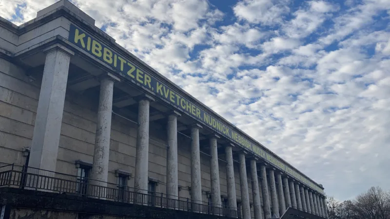 Re-Installation „The Joys of Yiddish“  Mel Bochner Haus der Kunst, 2021 Photo: Haus der Kunst