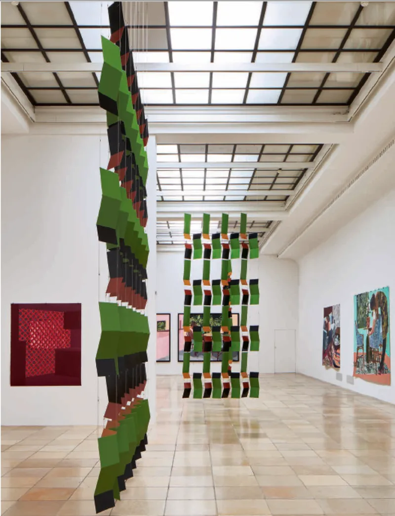 Leonor Antunes Installationsansicht / Installation view Haus der Kunst, 2019 Photo: Connolly Weber Photography