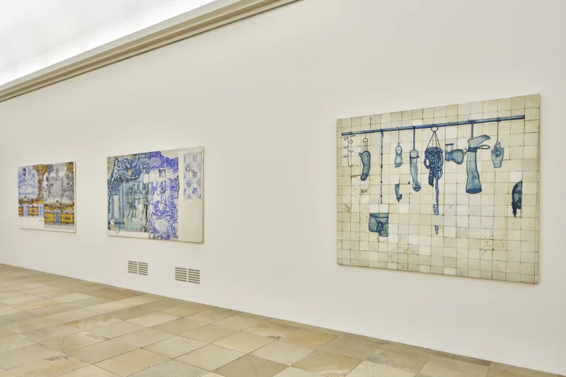 Adriana Varejão Installationsansicht / Installation view Haus der Kunst, 2019 Photo: Connolly Weber Photography