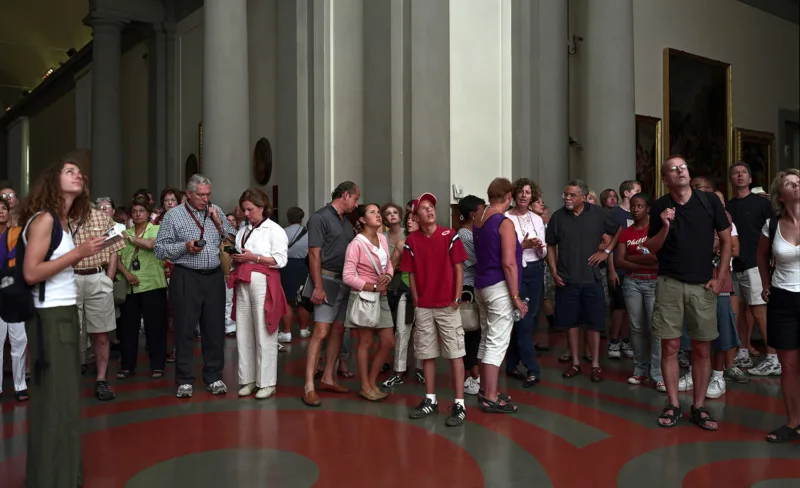 Audience 11, Florenz 2004 Chromogendruck 179,5 x 291,5 cm © Thomas Struth